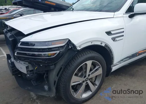 2021 Genesis Gv80 3.5T Awd Advanced из США, поврежденный, VIN KMUHCESC2MU064597